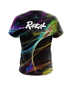 Alternative view of Radical Colorful Energy Motion CoolWick Bowling Jersey