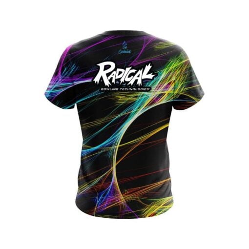 Radical Colorful Energy Motion CoolWick Bowling Jersey - Image 2
