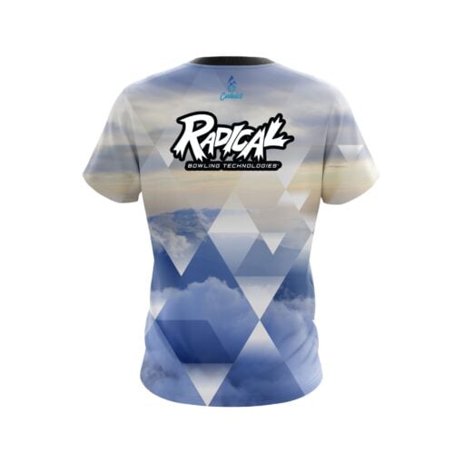 Radical Diamond Clouds CoolWick Bowling Jersey - Image 2
