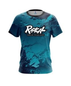 Radical Graphite Blue CoolWick Bowling Jersey