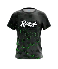 Radical Green Honeycomb Fusion CoolWick Bowling Jersey