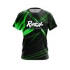 Radical Green Spiral CoolWick Bowling Jersey