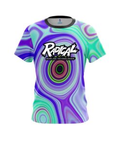 Radical Hypnotic Swirl CoolWick Bowling Jersey