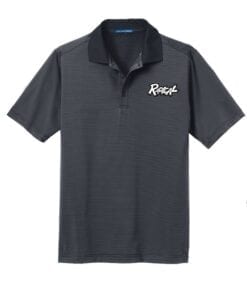 Radical Men's Dragon Performance Polo Bowling Shirt Dri-Fit Pond Blue 