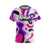 Radical Modern Art Purple CoolWick Bowling Jersey