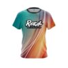 Radical Multi Color Swirl CoolWick Bowling Jersey