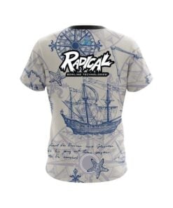 Alternative view of Radical Nautical Navigation CoolWick Bowling Jersey