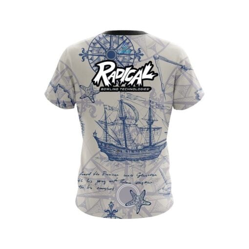 Radical Nautical Navigation CoolWick Bowling Jersey - Image 2