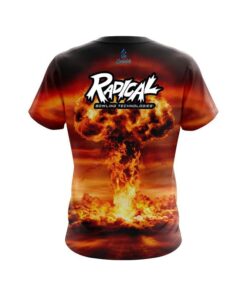 Alternative view of Radical Nuke Explosion CoolWick Bowling Jersey