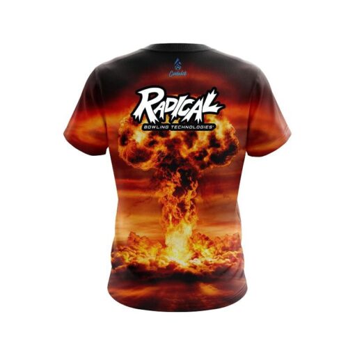 Radical Nuke Explosion CoolWick Bowling Jersey - Image 2