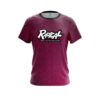 Radical Pink Grunge Canvas CoolWick Bowling Jersey