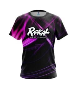 Radical Pink Spiral CoolWick Bowling Jersey