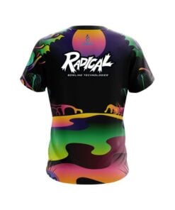 Alternative view of Radical Psychedelic Lakeside CoolWick Bowling Jersey