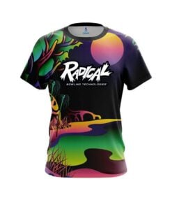 Radical Psychedelic Lakeside CoolWick Bowling Jersey