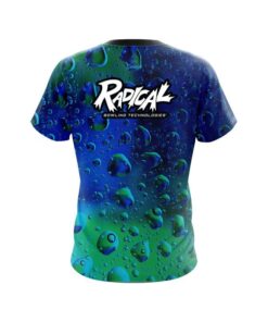 Alternative view of Radical Rain Drop CoolWick Bowling Jersey
