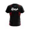 Radical Red Steel CoolWick Bowling Jersey - Image 2
