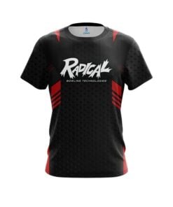 Radical Red Steel CoolWick Bowling Jersey