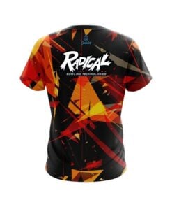 Alternative view of Radical Shattered Shapes CoolWick Bowling Jersey