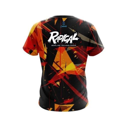 Radical Shattered Shapes CoolWick Bowling Jersey - Image 2