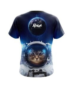 Alternative view of Radical Space Cat CoolWick Bowling Jersey
