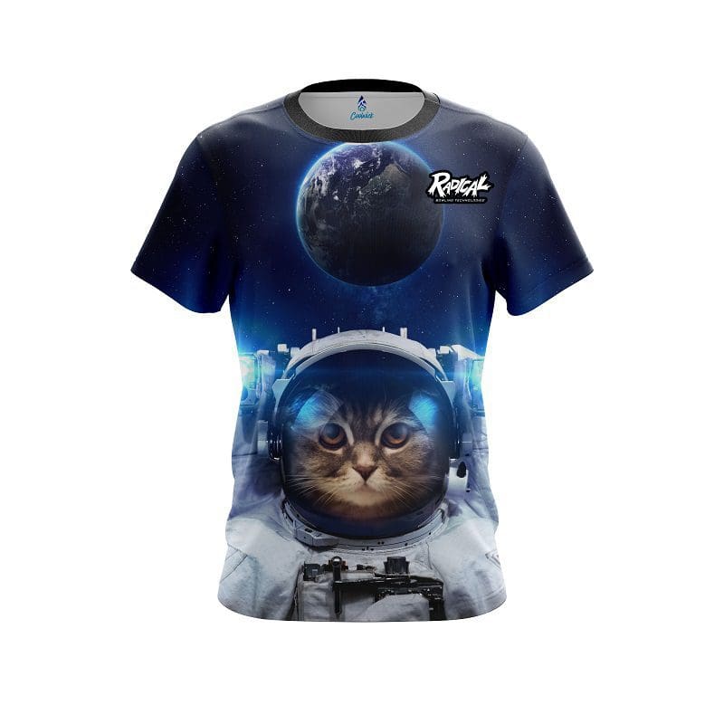 Radical Space Cat CoolWick Bowling Jersey