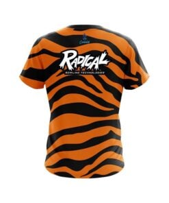 Alternative view of Radical Tiger Stripes CoolWick Bowling Jersey