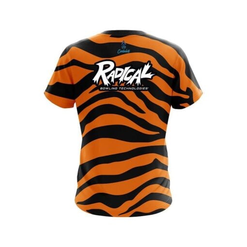 Radical Tiger Stripes CoolWick Bowling Jersey - Image 2