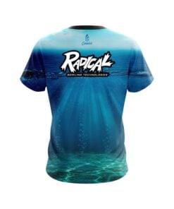 Alternative view of Radical Underwater Abyss CoolWick Bowling Jersey