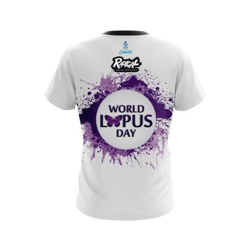Radical World Lupus Cancer Awareness 2 CoolWick Bowling Jersey - Image 2