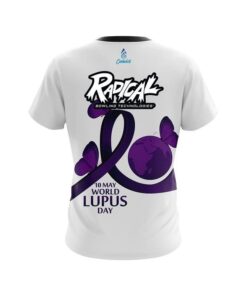 Alternative view of Radical World Lupus Cancer Awareness  CoolWick Bowling Jersey
