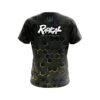 Radical Yellow Honeycomb Fusion CoolWick Bowling Jersey - Image 2