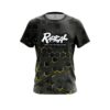 Radical Yellow Honeycomb Fusion CoolWick Bowling Jersey