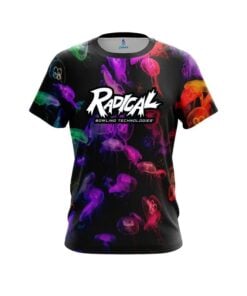 Radical Glowing Jellyfish CoolWick Bowling Jersey