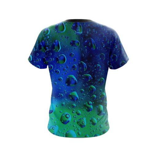 Plain Rain Drop CoolWick Bowling Jersey - Image 2