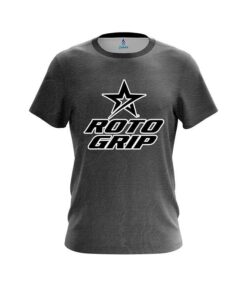 Roto Grip Black Grunge Canvas CoolWick Bowling Jersey