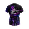 Roto Grip Blue Purple Smoke CoolWick Bowling Jersey - Image 2