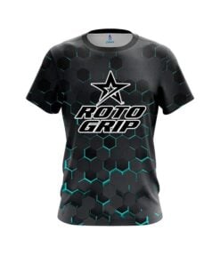 Roto Grip Aqua Honeycomb Fusion CoolWick Bowling Jersey