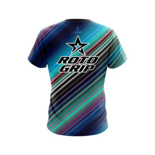 Roto Grip Candy Stripe CoolWick Bowling Jersey - Image 2