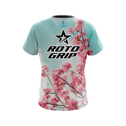 Roto Grip Cherry Blossom CoolWick Bowling Jersey - Image 2