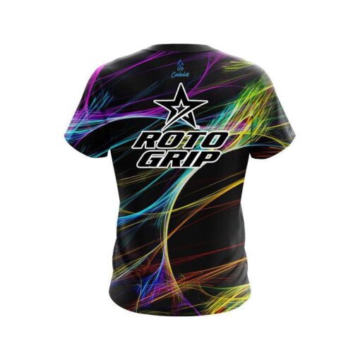 Roto Grip Colorful Energy Motion CoolWick Bowling Jersey - Image 2