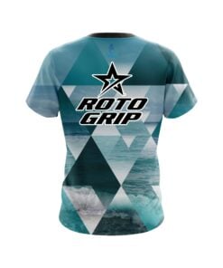 Alternative view of Roto Grip Diamond Waves CoolWick Bowling Jersey