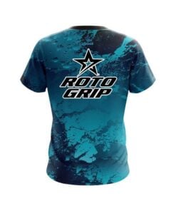 Alternative view of Roto Grip Graphite Blue CoolWick Bowling Jersey