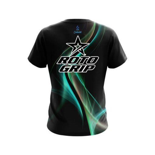 Roto Grip Glowing Wave CoolWick Bowling Jersey - Image 2