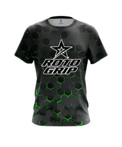 Roto Grip Green Honeycomb Fusion CoolWick Bowling Jersey
