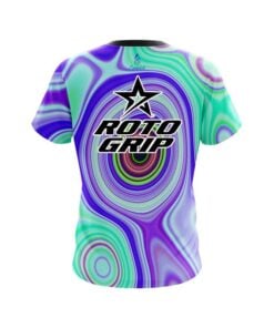 Alternative view of Roto Grip Hypnotic Swirl CoolWick Bowling Jersey