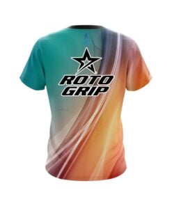 Alternative view of Roto Grip Multi Color Swirl CoolWick Bowling Jersey