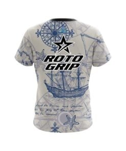 Alternative view of Roto Grip Nautical Navigation CoolWick Bowling Jersey