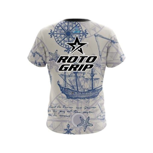 Roto Grip Nautical Navigation CoolWick Bowling Jersey - Image 2