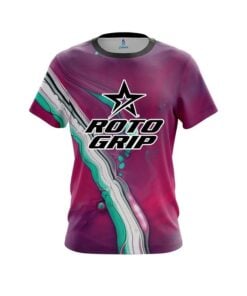 Roto Grip Pink And Green Liquid CoolWick Bowling Jersey