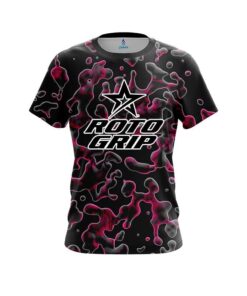 Roto Grip Pink Flowing Fluid CoolWick Bowling Jersey